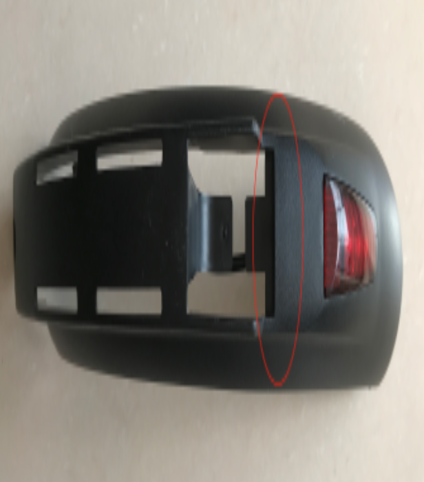 Kotschützer hinten inkl. Licht 3+3 Anschluss