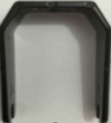 Gabel vorne, schwarz