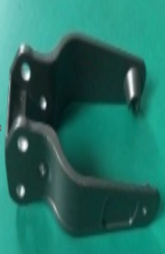 Gabel hinten mit Reflektoren, schwarz